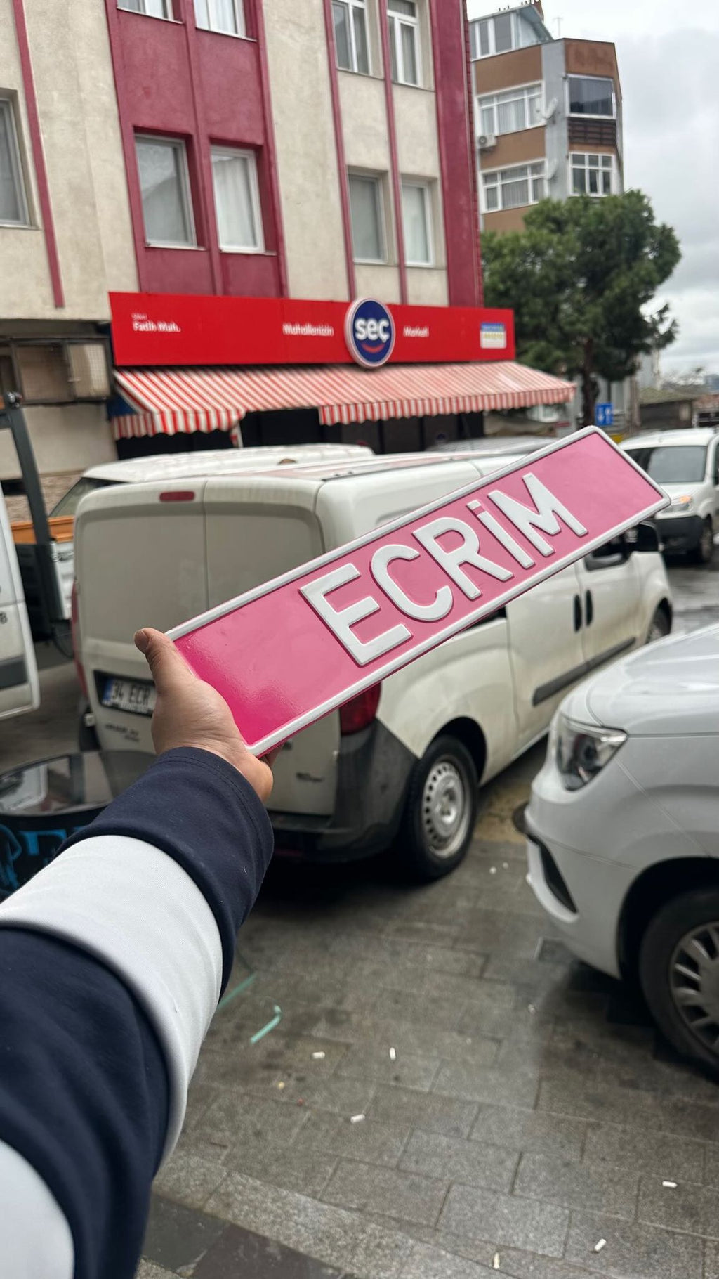 DEKOR PEMBE PLAKA